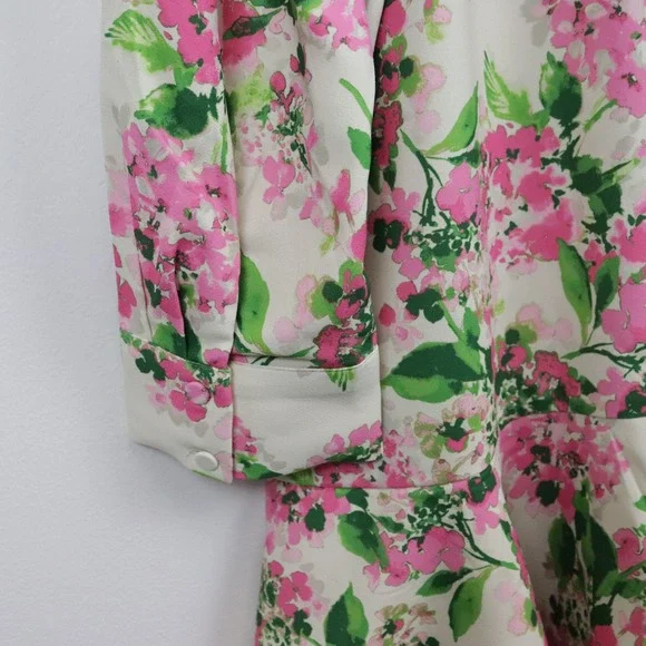 NWT Tuckernuck Gossamer Pink Hydrangea Callahan Shirt Dress XXL - Picture 7 of 12